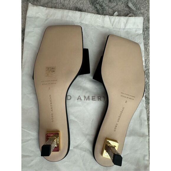 Good American Kickstand Slide Sandal Size 8 - Picture 5 of 6